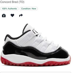 Toddler Jordan 11 Retro Low (TD)